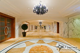 杭州黃龍飯店雪花白等大理石裝飾工程案例